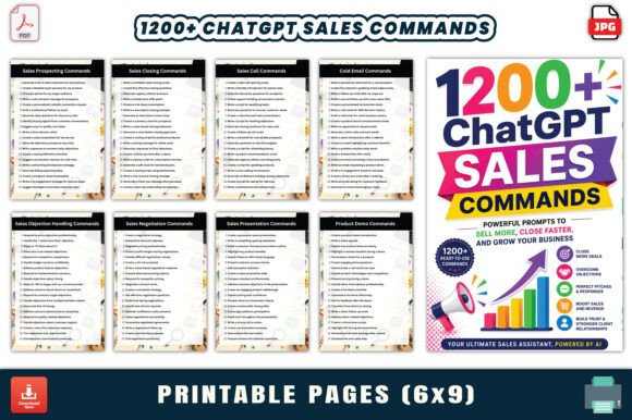 1200+ ChatGPT Sales Commands