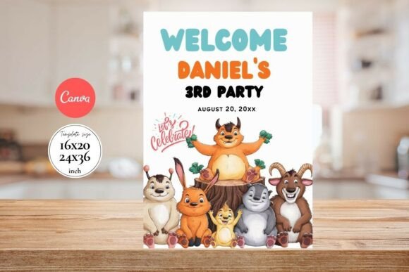 Baby Shower Welcome Sign Template 102