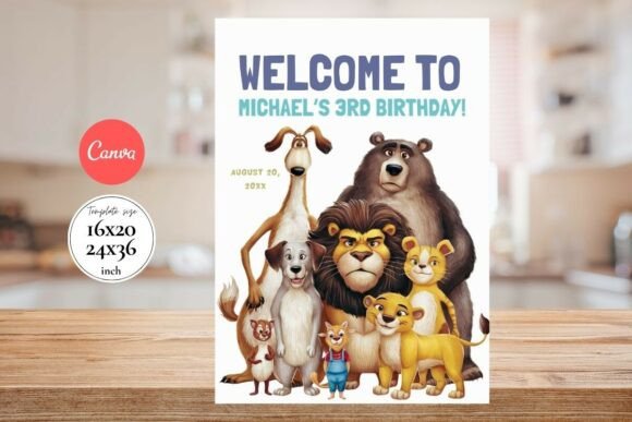 Baby Shower Welcome Sign Template 103