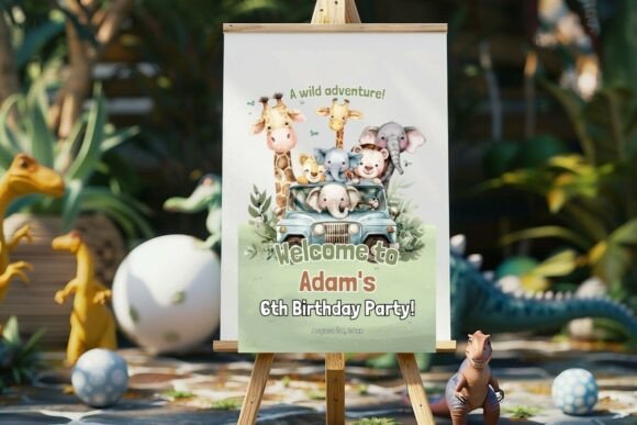 Baby Shower Welcome Sign Template 107