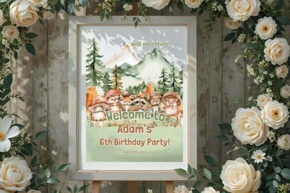 Baby Shower Welcome Sign Template 108