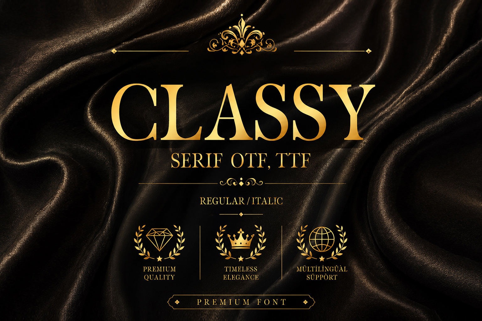 Classy sample text preview