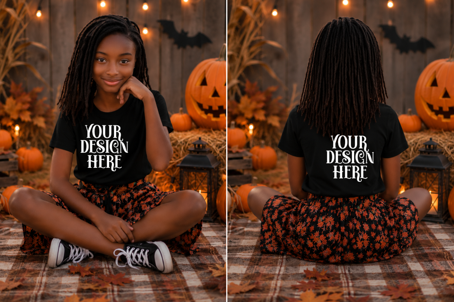 Halloween Gildan 5000B Kids Mockup