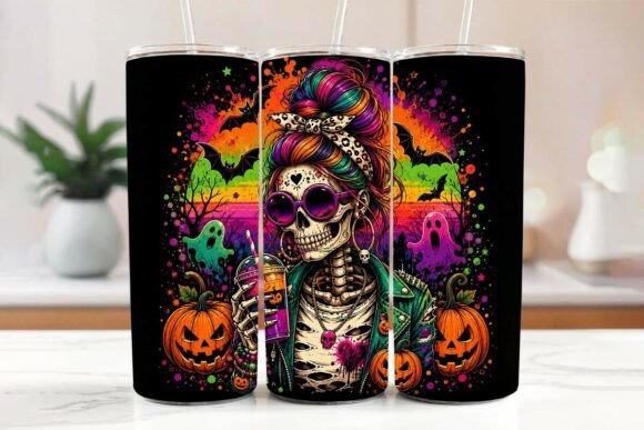 Witchy Halloween Tumbler Wrap 20oz