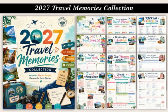 2027 Travel Memories Collection | Printa