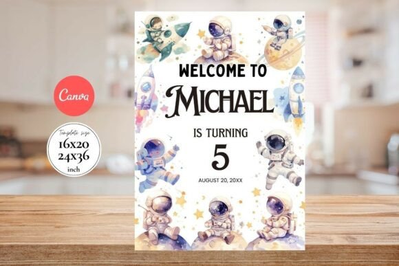 Baby Shower Welcome Sign Template 129