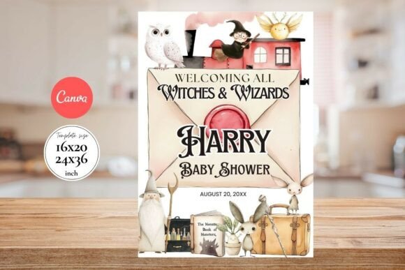 Baby Shower Welcome Sign Template 131
