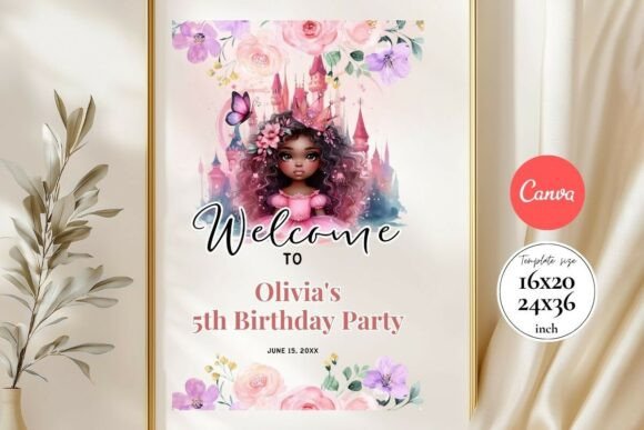 Baby Shower Welcome Sign Template 154