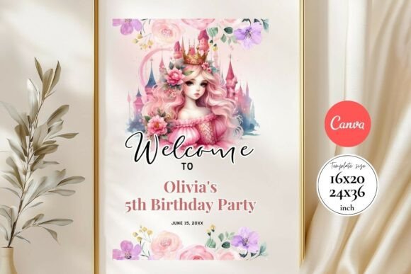 Baby Shower Welcome Sign Template 155
