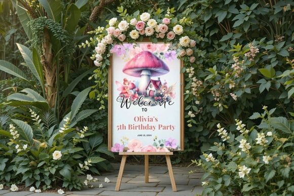 Baby Shower Welcome Sign Template 156