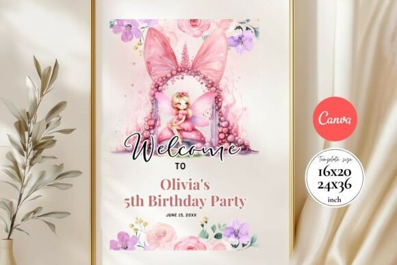Baby Shower Welcome Sign Template 158