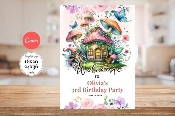 Baby Shower Welcome Sign Template 162