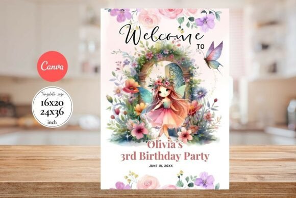 Baby Shower Welcome Sign Template 163