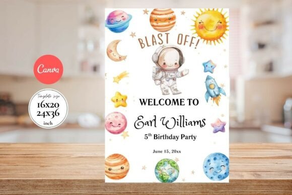 Baby Shower Welcome Sign Template 195