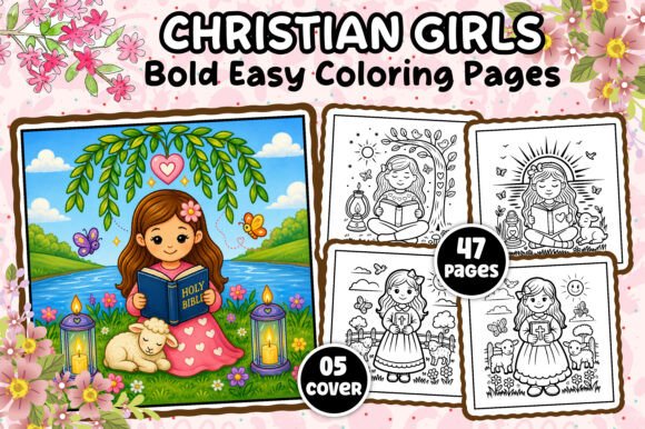 Christian Girls Bold and Easy Book