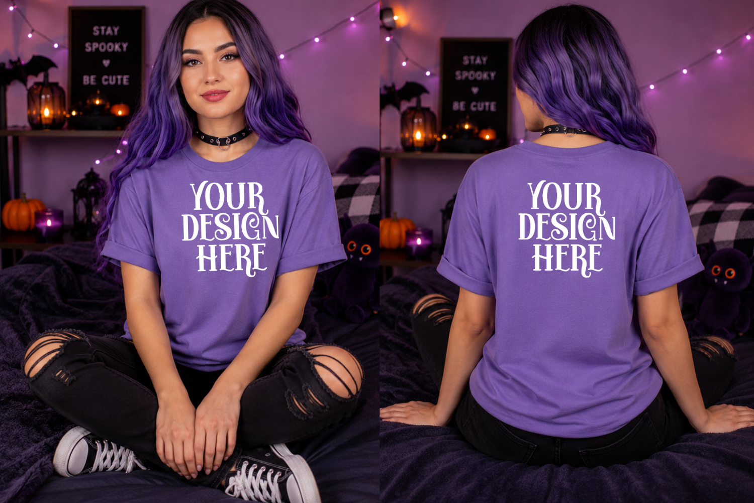 Halloween G64000 Front & Back Mockup
