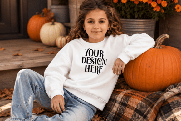 Halloween Gildan 18000B Mockup
