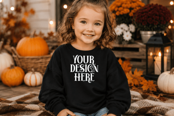Halloween Gildan 18000B Mockup