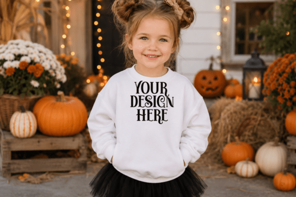 Halloween Gildan 18000B Mockup