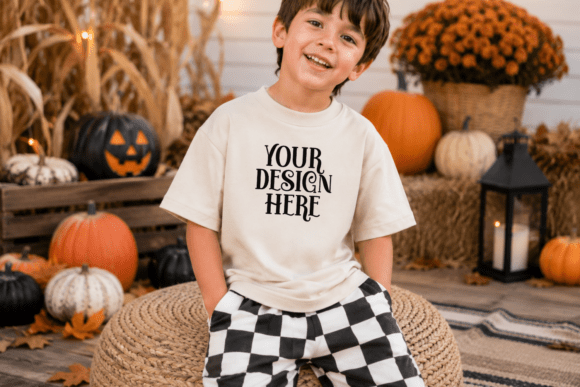 Halloween Gildan 18000B Mockup