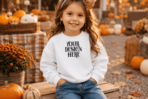 Halloween Gildan 18000B Mockup