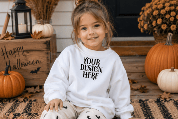 Halloween Gildan 18000B Mockup
