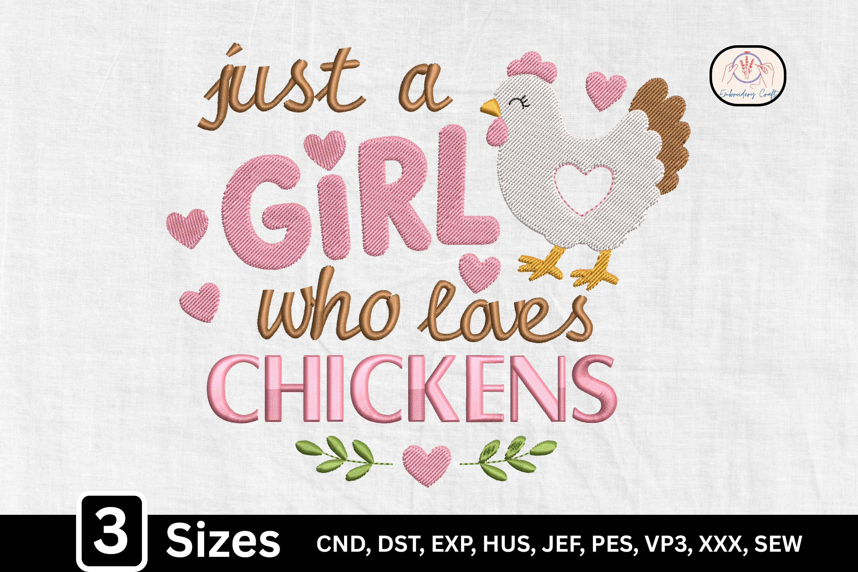 Just a Girl Who Loves Chickens