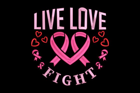 Live Love Fight Breast Cancer Awareness