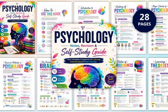 Psychology Notes, Revision & Self-Study