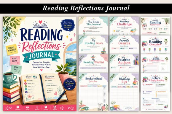 Reading Reflections Journal | Printable