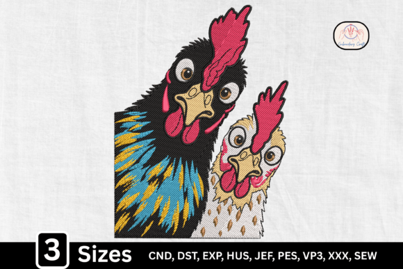 Silly Chicken Duo, Funny Chicken