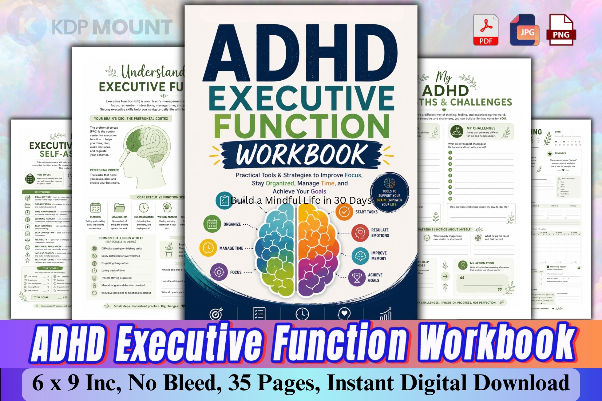 ADHD Executive Function Workbook
