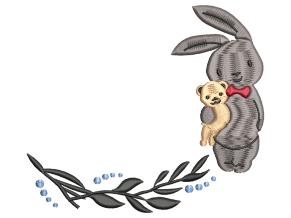 Cute Bunny Teddy Corner