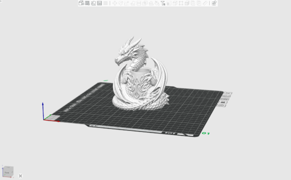 Dragon Planter STL | Highly Detailed Fantasy Succulent Pot for 3D Printing - Image 4