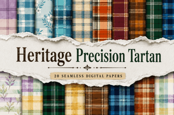 Heritage Precision Tartan –Digital Paper