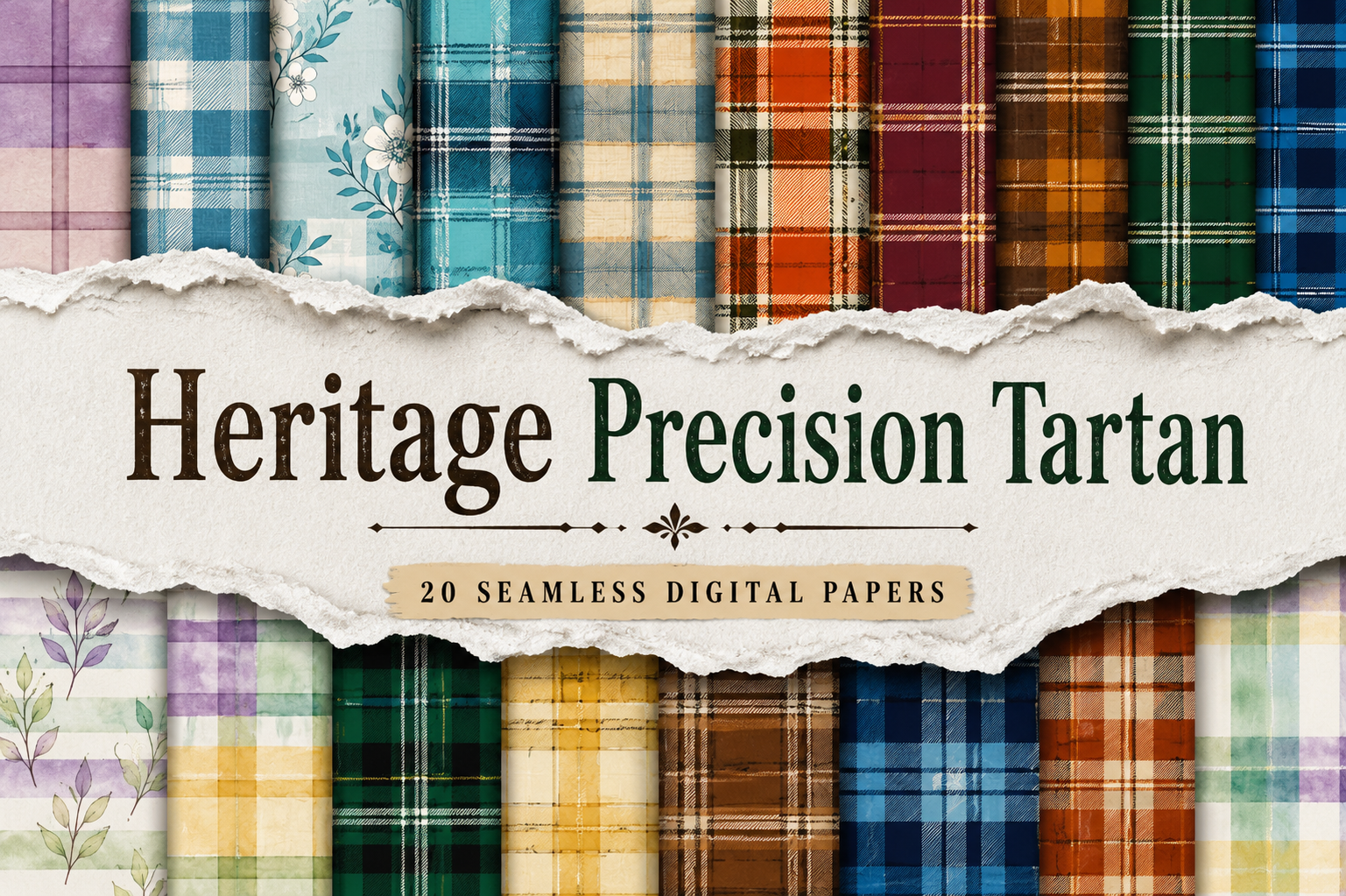 Heritage Precision Tartan –Digital Paper