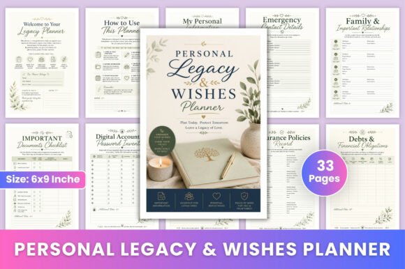 Personal Legacy & Wishes Planner
