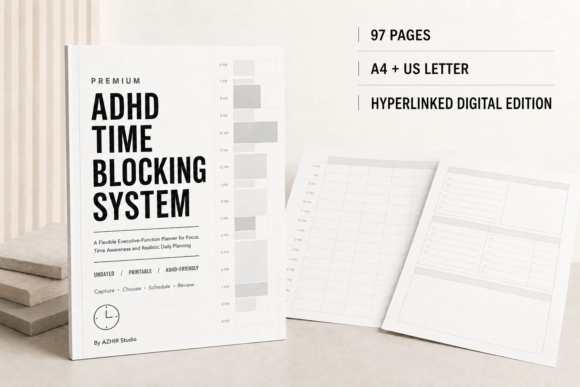 Premium ADHD Time Blocking System
