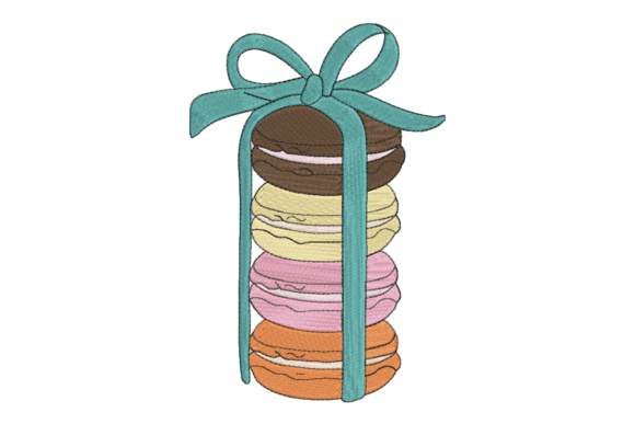 Ribbon Macarons Stack – Sweet Treat