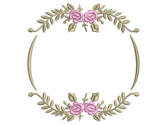 Vintage Classic Rose Frame
