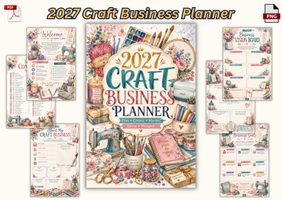 2027 Craft Business Planner