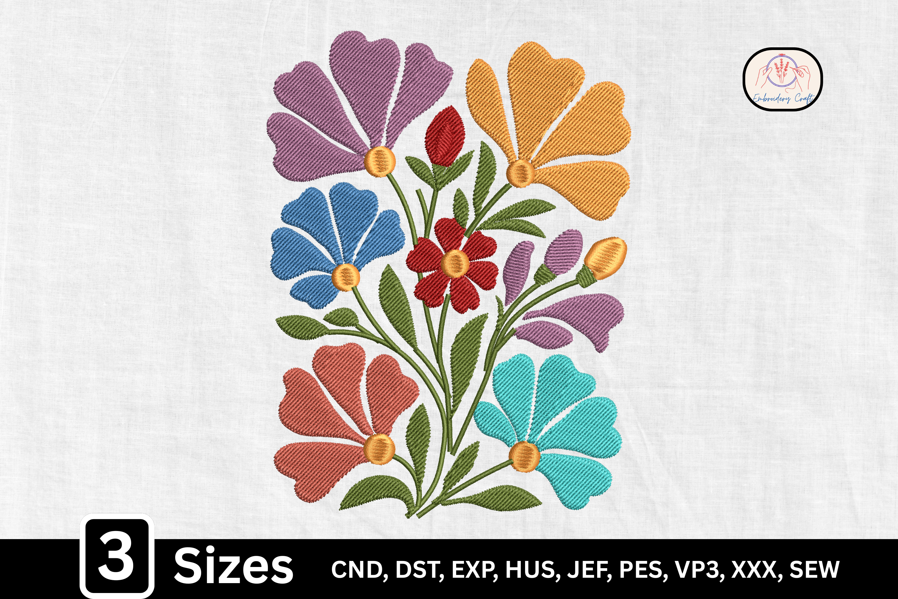 Botanical Flower Wildflower Bouquet