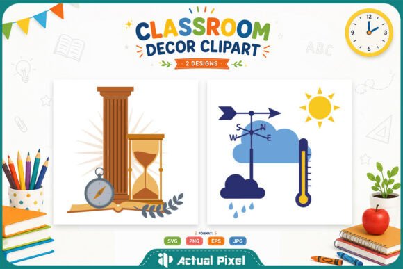 Classroom Decor Clipart