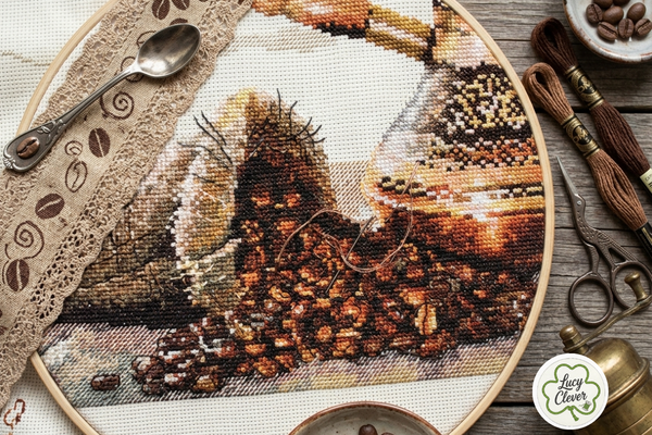 Coffee Ceremony Cross Stitch Pattern PDF