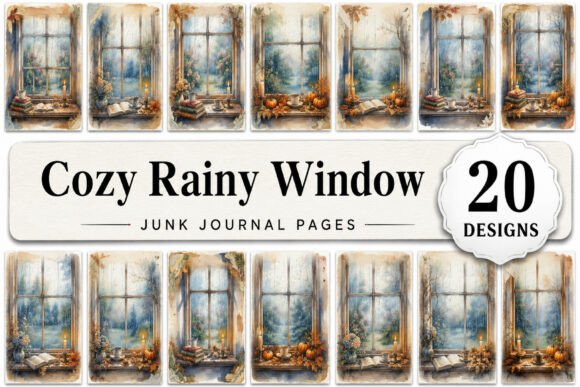 Cozy Rainy Window Junk Journal