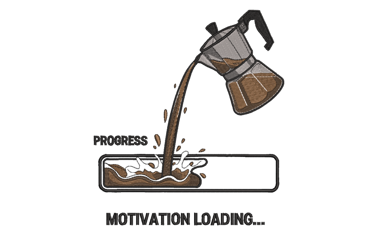 Motivation Loading – Coffee Progress