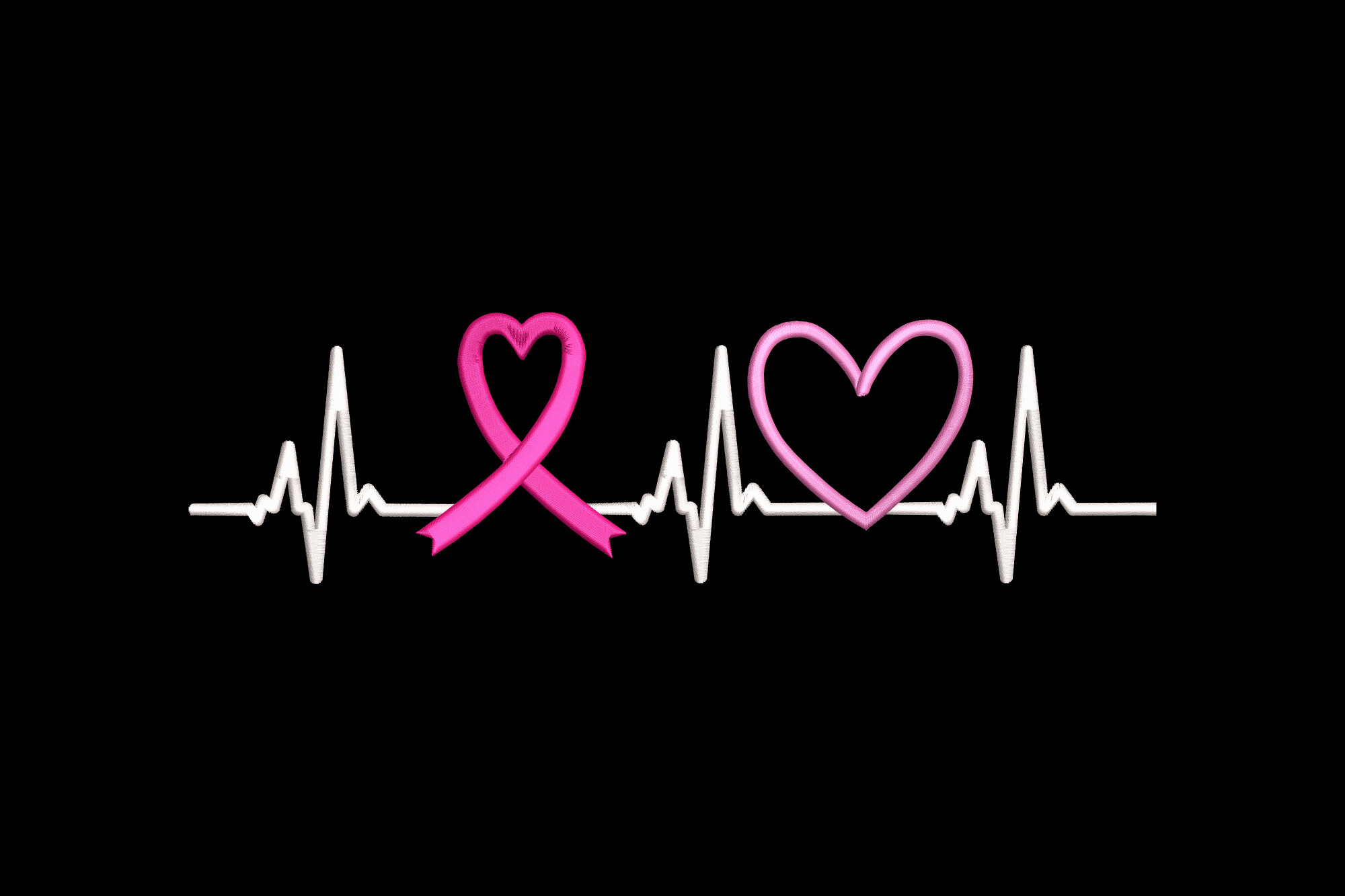 Pink Ribbon Heartbeat