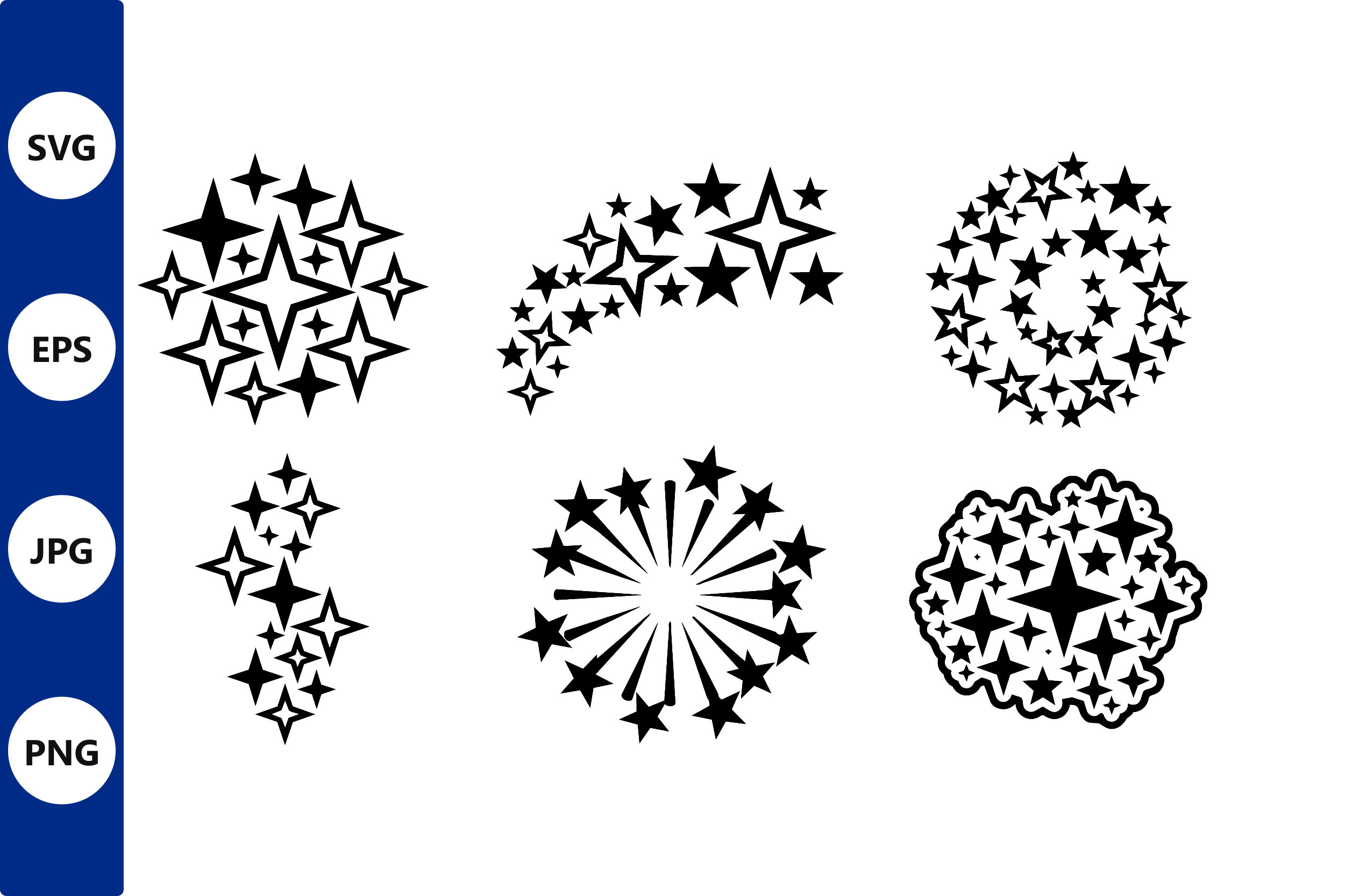 Starburst Vector Set for Graphic Design