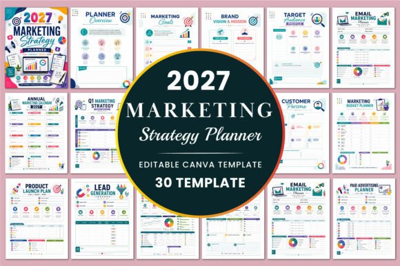 2027 Marketing Strategy Planner KDP