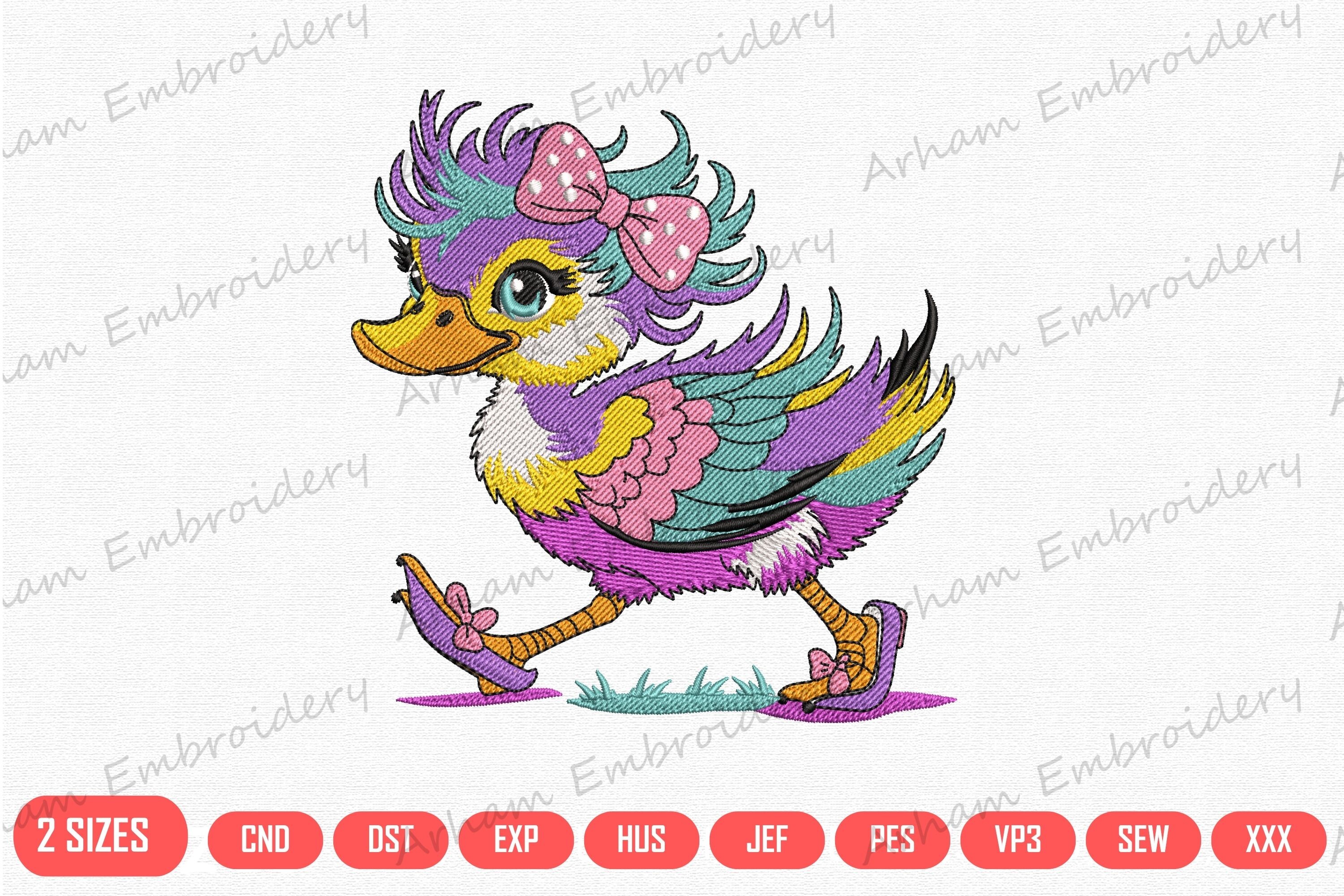 Cute Baby Girl Duck